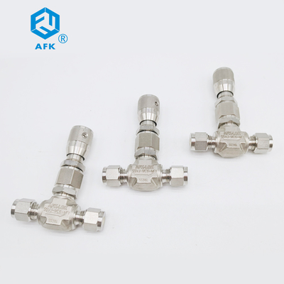 Stainless Steel 316 Micro Flow Regulator Needle Valves for Precision Temperature Control