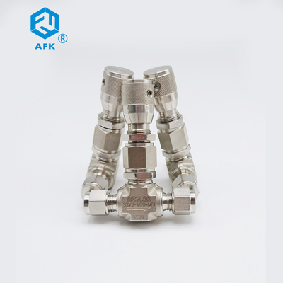Stainless Steel 316 Micro Flow Regulator Needle Valves for Precision Temperature Control