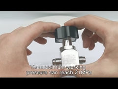 매뉴얼 격막식 밸브 EP 316 스테인레스 강 격막식 밸브 VCR 초고순도 밸브