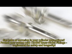 1/4인치 CGA580 실린더 커넥터